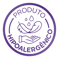 A marca com selo de <span>hipoalergenicidade</span> A marca com selo de <span>hipoalergenicidade</span>